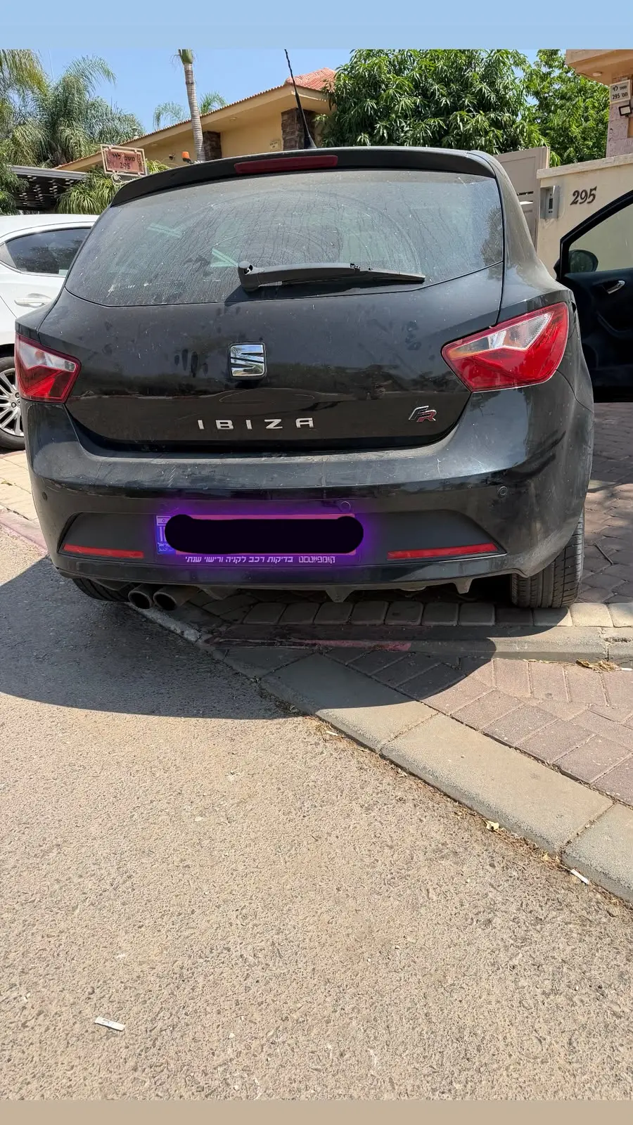 סיאט איביזה שנקנתה מלקוח — תשלום מיידי במזומן